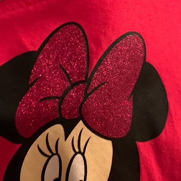 H&M Disney Minnie Dress Size 2-4 Years Red - Picture 3 of 4